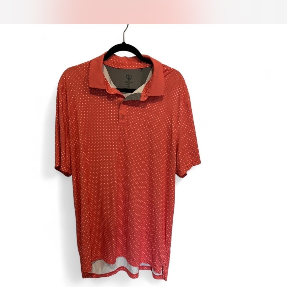 Men's Graham Luxe Polo Shirt Size XL